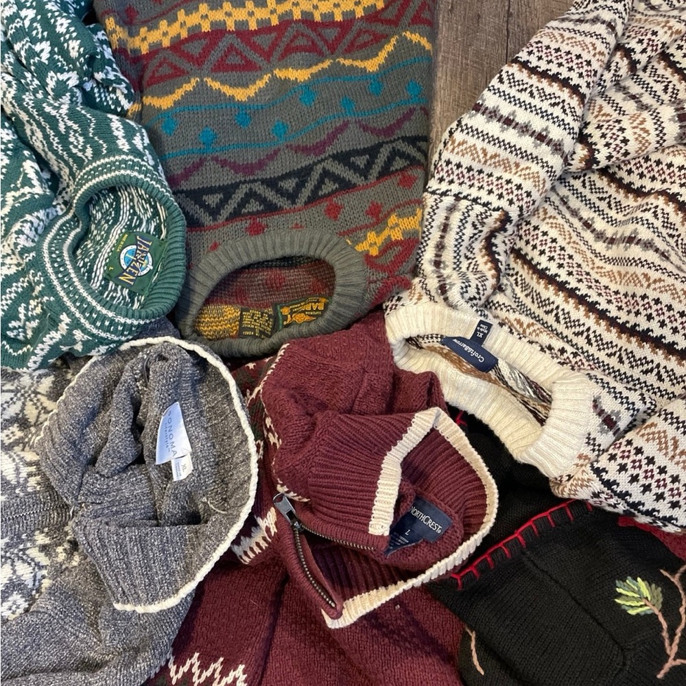 Assorted Patterned Sweaters - image 6